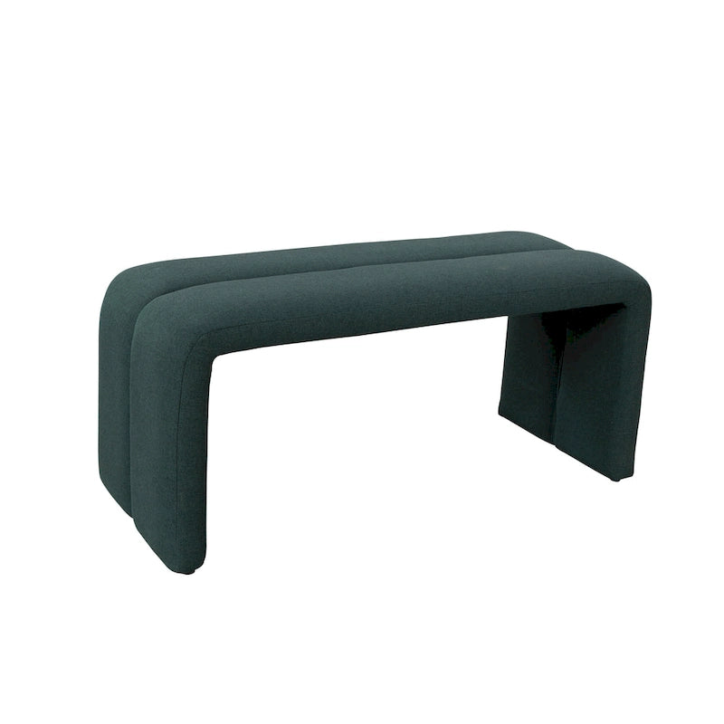 Bancs et poufs modernes rembourrés — Comprend quatre bancs