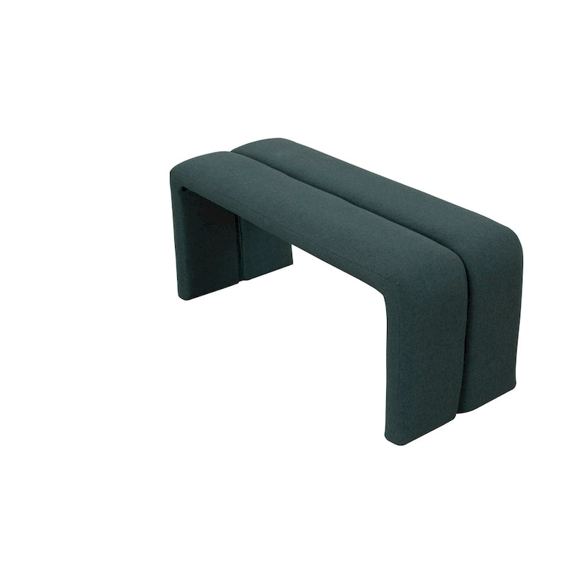 Bancs et poufs modernes rembourrés — Comprend quatre bancs