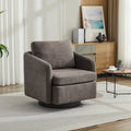 Fauteuil pivotant d'appoint en chenille