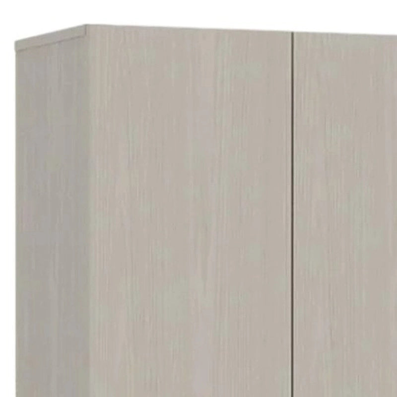 71-Inch Light Gray Wooden Pantry Cabinet / Storage Cabinet — 23.6" × 70.8" × 11.8"