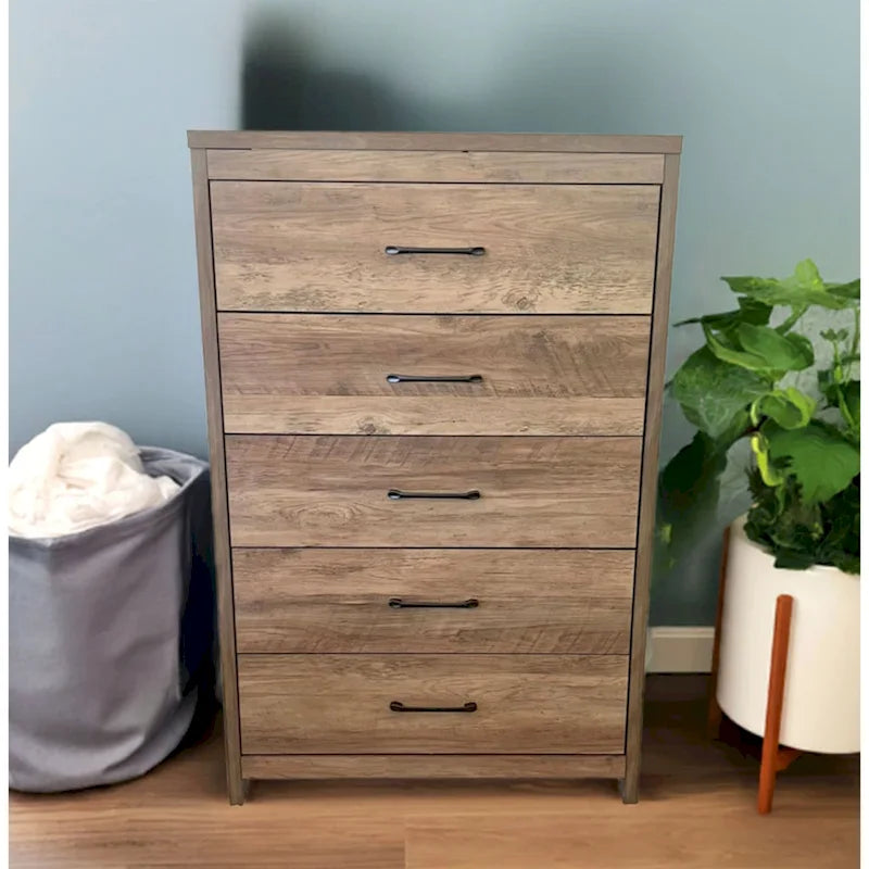 5-Drawer Vertical Chest