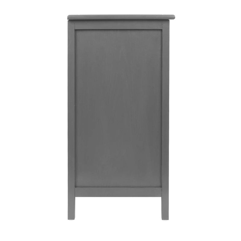 Commode 3 tiroirs avec rotin naturel ajouré, style américain, idéale pour chambre ou salon