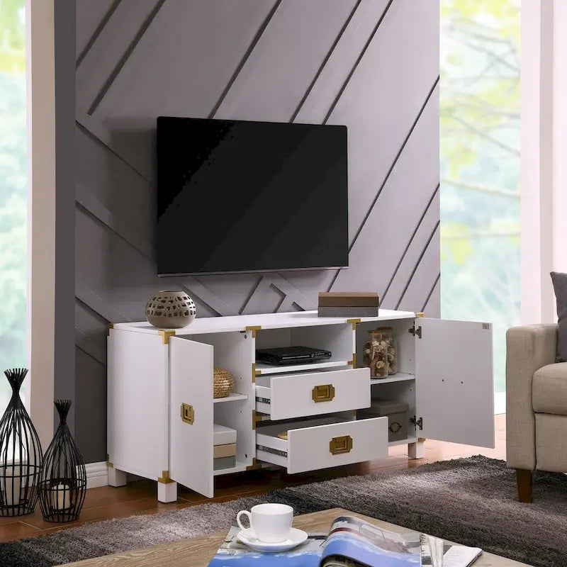Meuble TV (convient aux téléviseurs jusqu'à 50 pouces)
