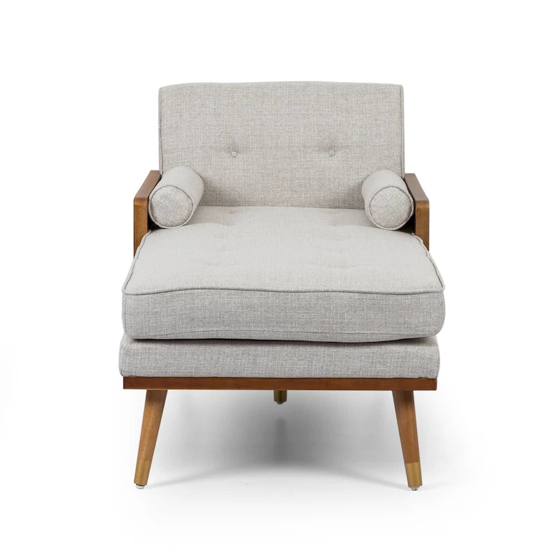 Chaise longue moderne du milieu du siècle