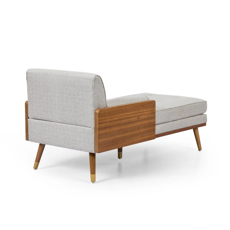 Chaise longue moderne du milieu du siècle