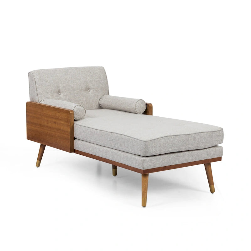 Chaise longue moderne du milieu du siècle
