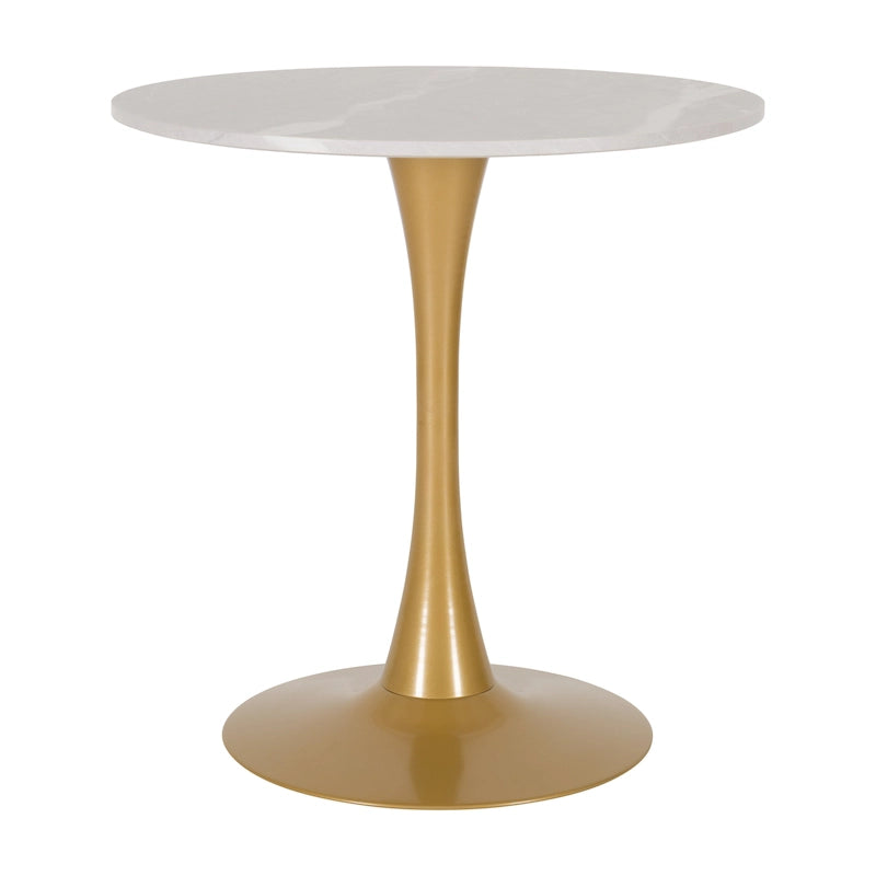 28-Inch Round Small Dining Table (with Pedestal Base)