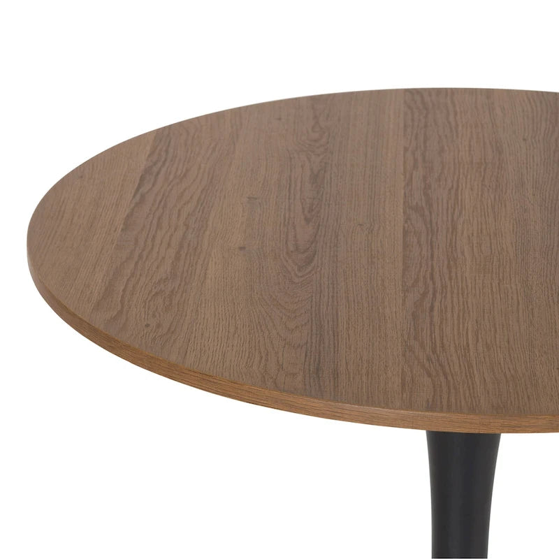 28-Inch Round Small Dining Table (with Pedestal Base)