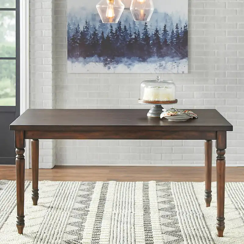 Dining Table — 29" H x 60" W x 36" D