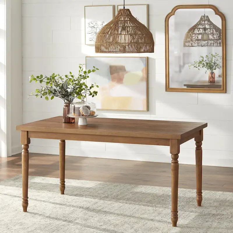 Table de salle à manger — 74 cm H x 152 cm L x 91 cm P