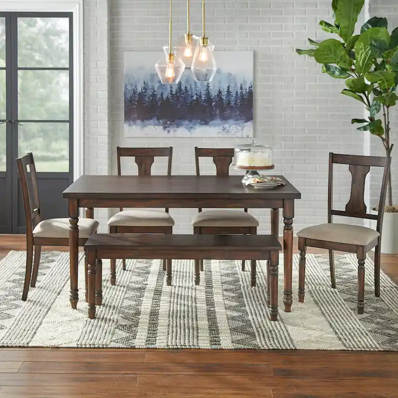 Table de salle à manger — 74 cm H x 152 cm L x 91 cm P