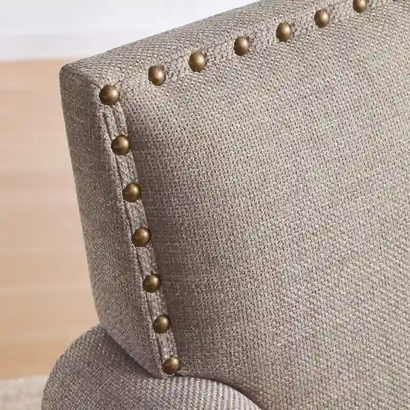 Ensemble fauteuil en tissu et canapé deux places