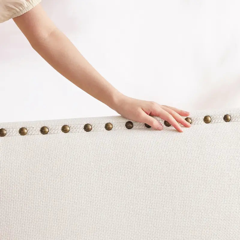 Ensemble fauteuil en tissu et canapé deux places