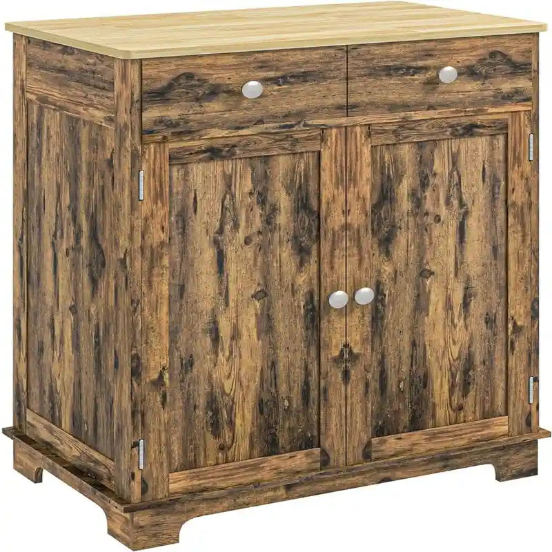 Sideboard Buffet CabinetKitchen Storage Cabinet - 15.75D x 26.75W x 33.5H