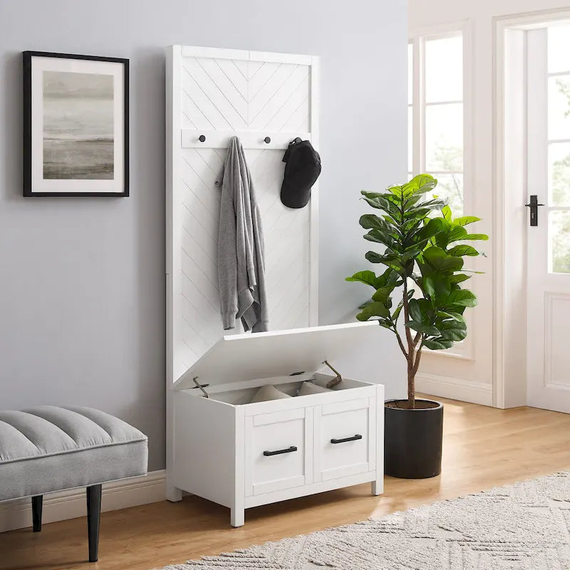 Porte-manteau d'entrée — 19" P x 30" L x 70,25" H