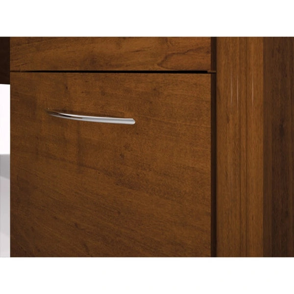 Bureau d'angle avec poste de travail et 6 tiroirs