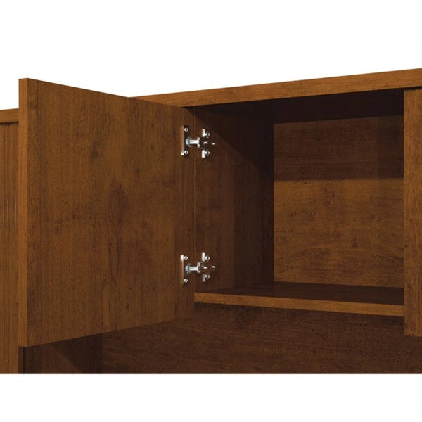 Bureau d'angle avec poste de travail et 6 tiroirs