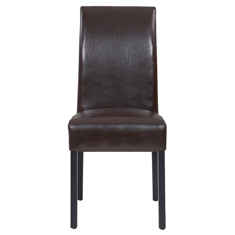 Valencia Leather Dining Side Chair, (Set of 2)