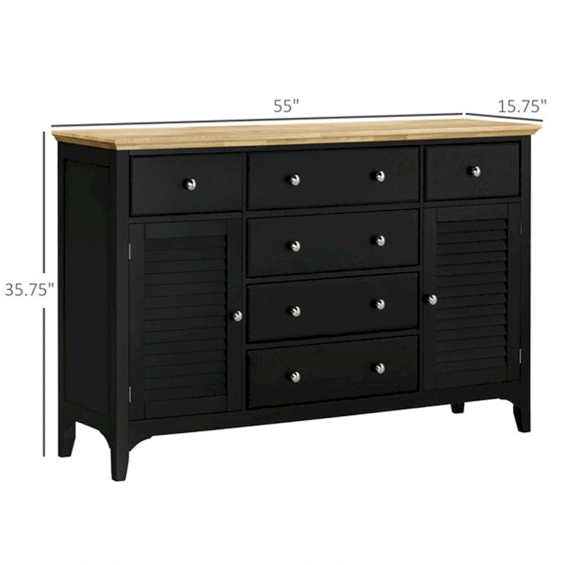 Storage Cabinets with Adjustable Shelves and Magnetic Cabinet Doors