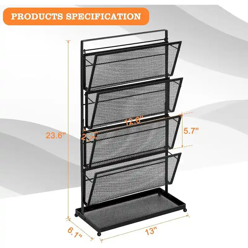 4 Tier Desktop File Organizer