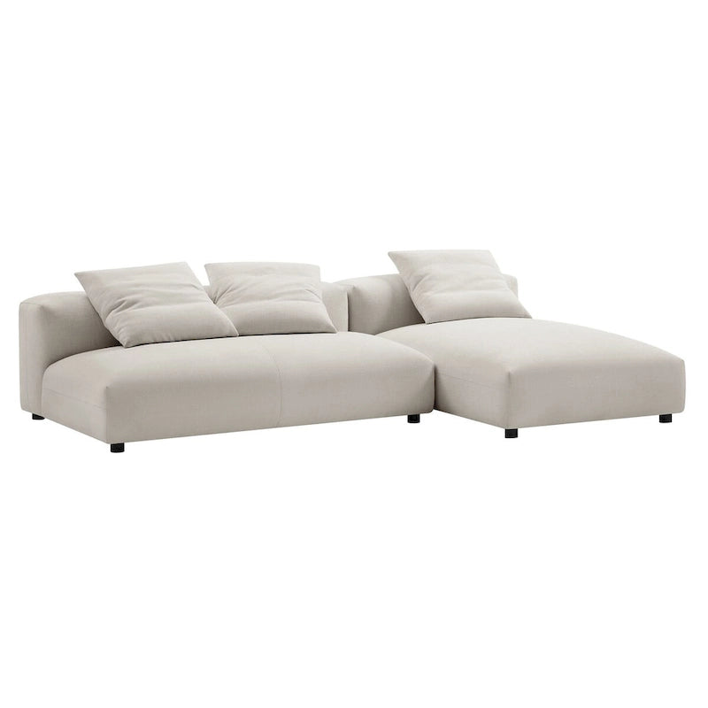 Modular Fabric Sofa (with Chaise Lounge)