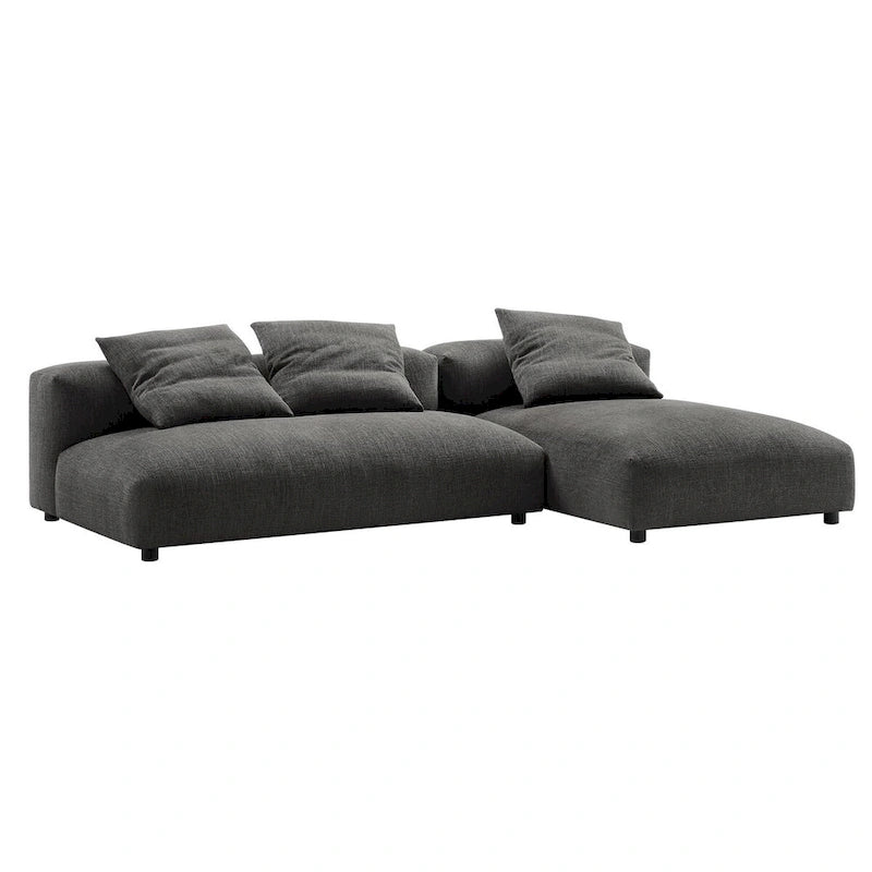 Modular Fabric Sofa (with Chaise Lounge)