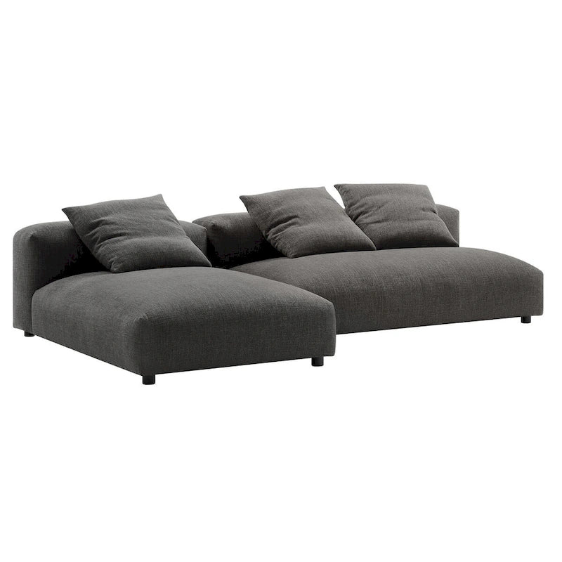 Modular Fabric Sofa (with Chaise Lounge)
