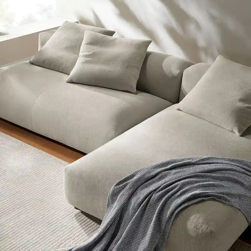 Modular Fabric Sofa (with Chaise Lounge)