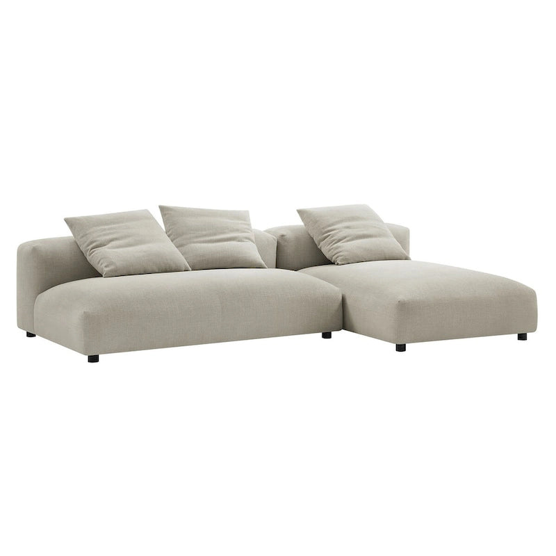 Modular Fabric Sofa (with Chaise Lounge)