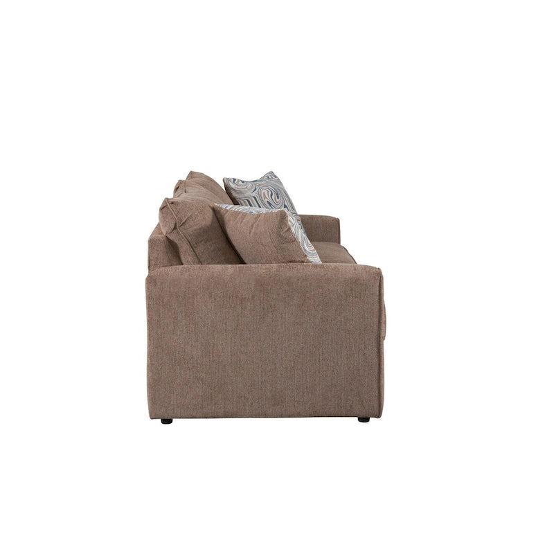 Canapé-lit (avec 2 coussins décoratifs)